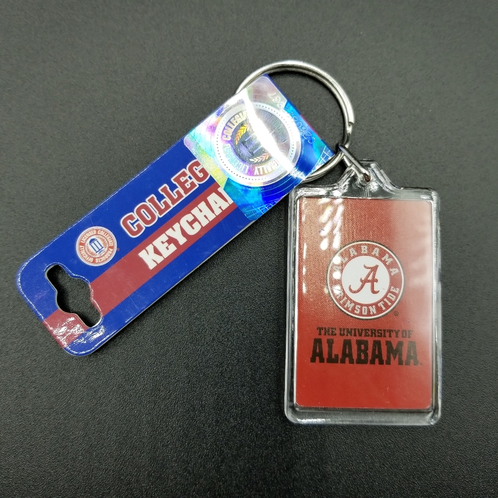 Alabama Crimson Tide Small Keychain RollTide Bama NCAA New